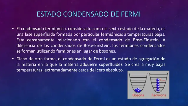 Condensado fermiónico: ¿Qué es?, características, aplicaciones y más.