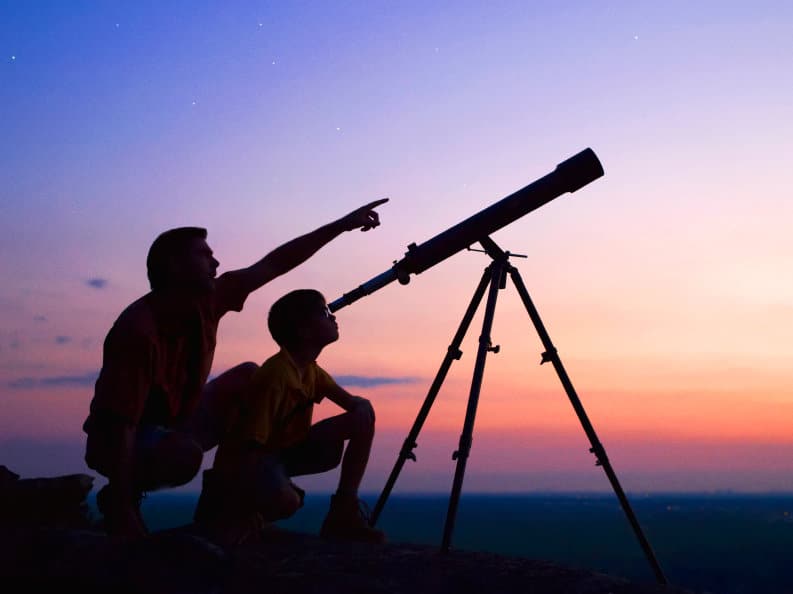 astronomía y telescopios