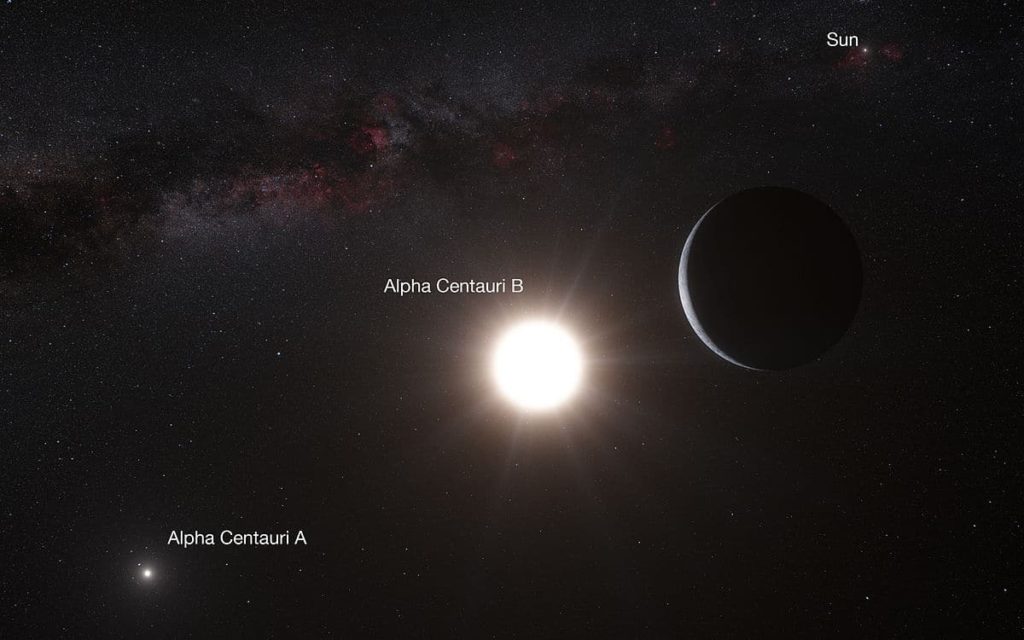 alfa centauri planeta o alfa centauri Bb