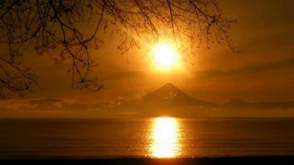 Sale el sol en Chile
