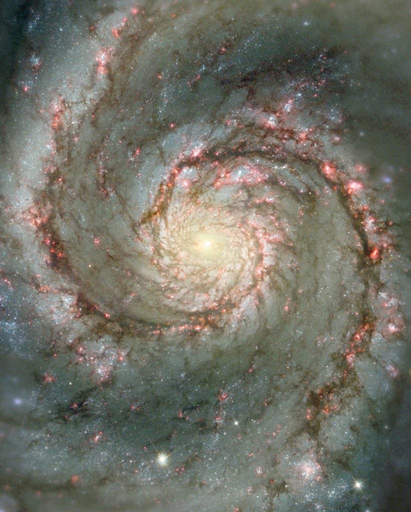núcleo de galaxia remolino