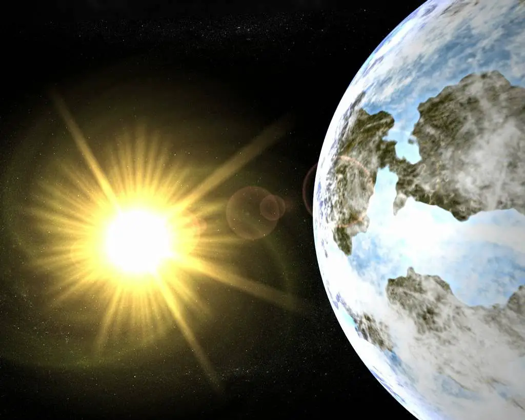 El Sol es más grande que la Tierra
