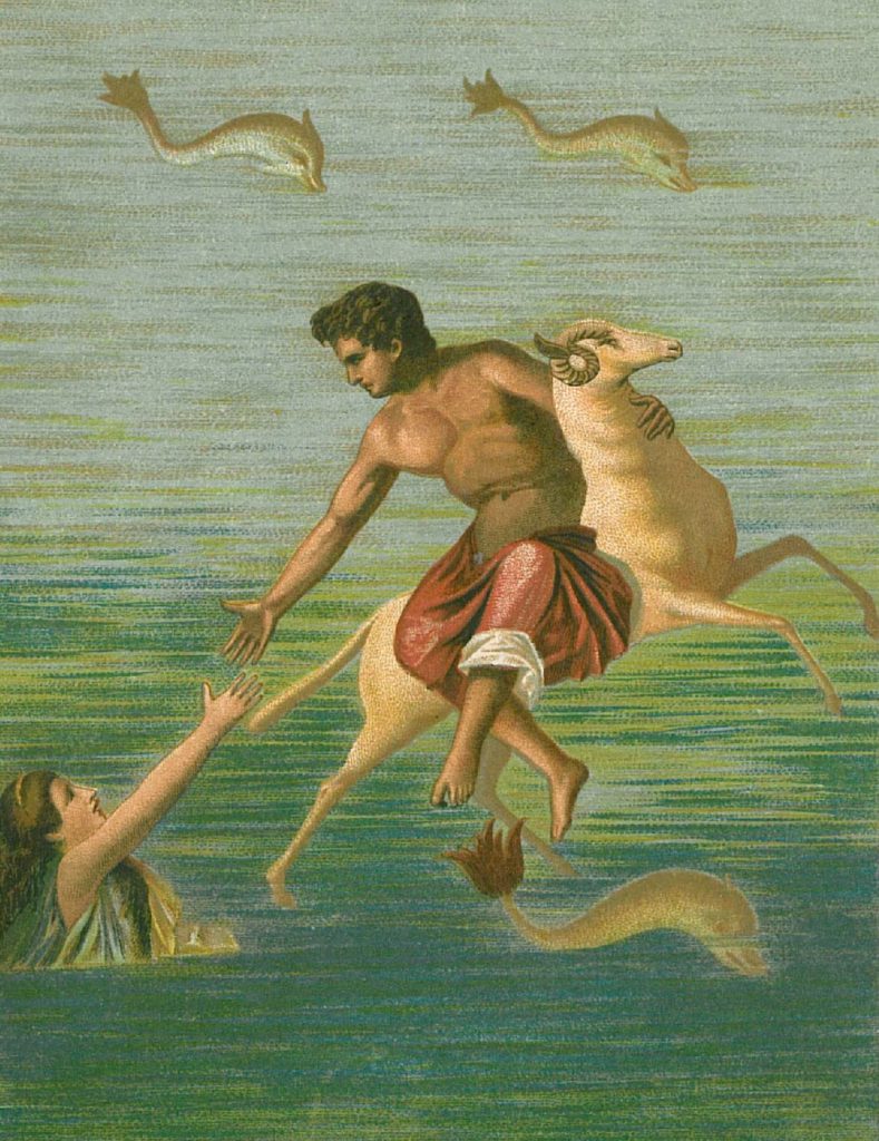 mitología de la Constelación de Aries