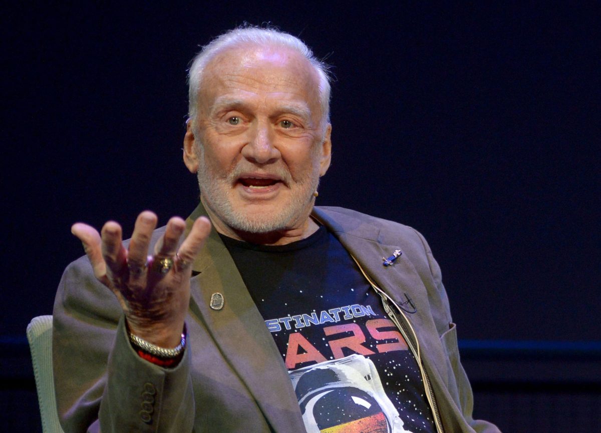 Buzz Aldrin at the Science Muesum