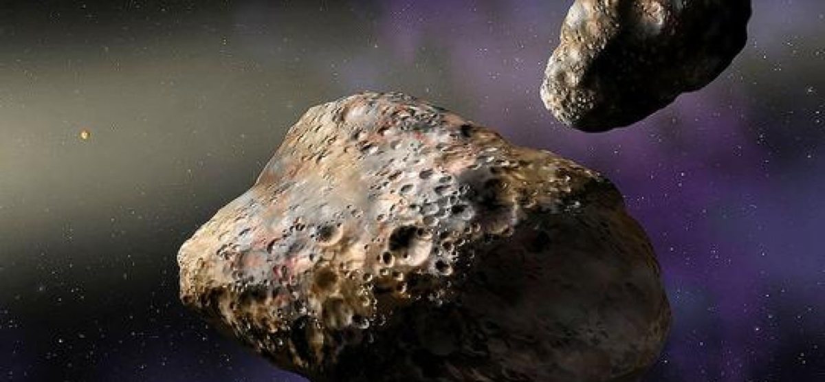 Choque entre asteroides