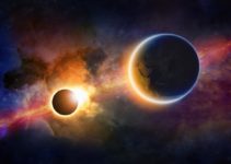 eclipse solar desde el espacio