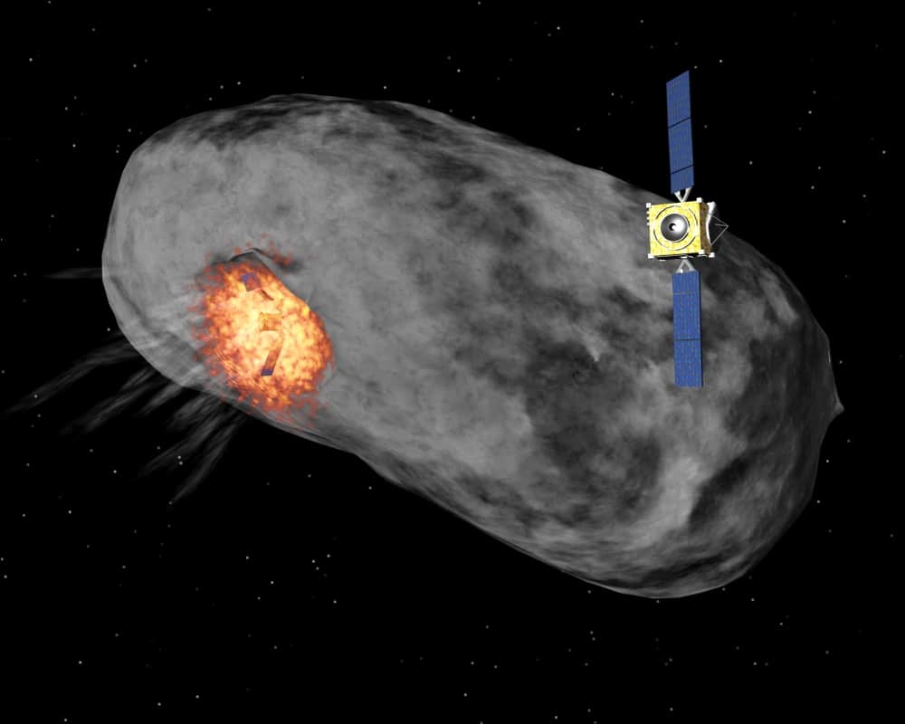 Impacto simulado de Asteroide apophis