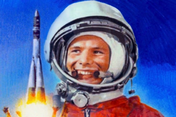 astronauta ruso yuri gargarin