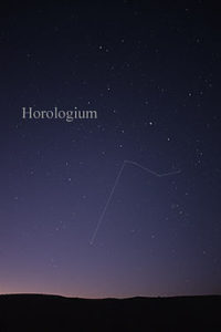 Horologium, lo que no sabes sobre esta constelación