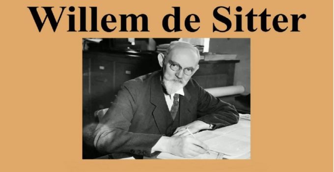 Aportaciones de Willem de Sitter